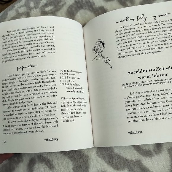 Fork Me, Spoon Me The Sensual Cookbook Amy Reiley aphrodisiac recipe book - Picture 5 of 6